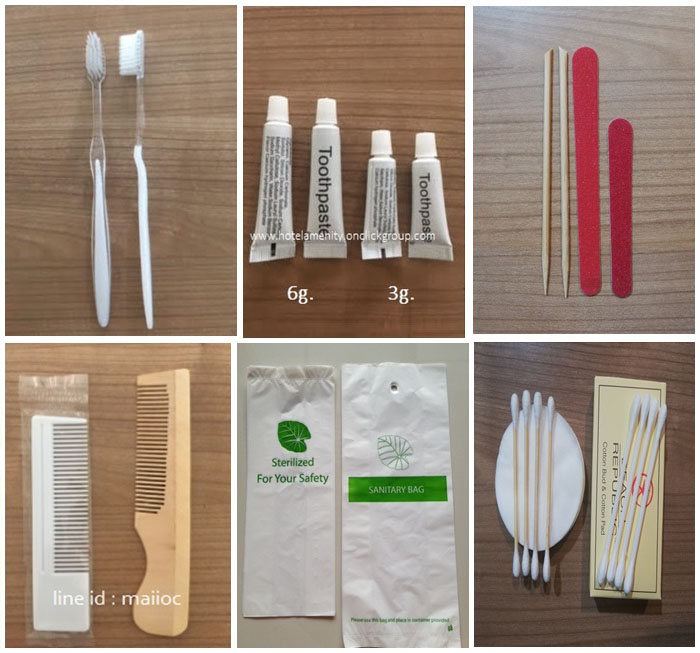 ของใช้ในรีสอร์ท